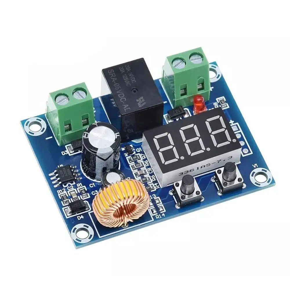 XH-M609 Low Voltage Disconnect Switch Cut Off 12V 24V Protector Low Isolation LED Display Battery 36V Voltage Modul Digital Z8N1