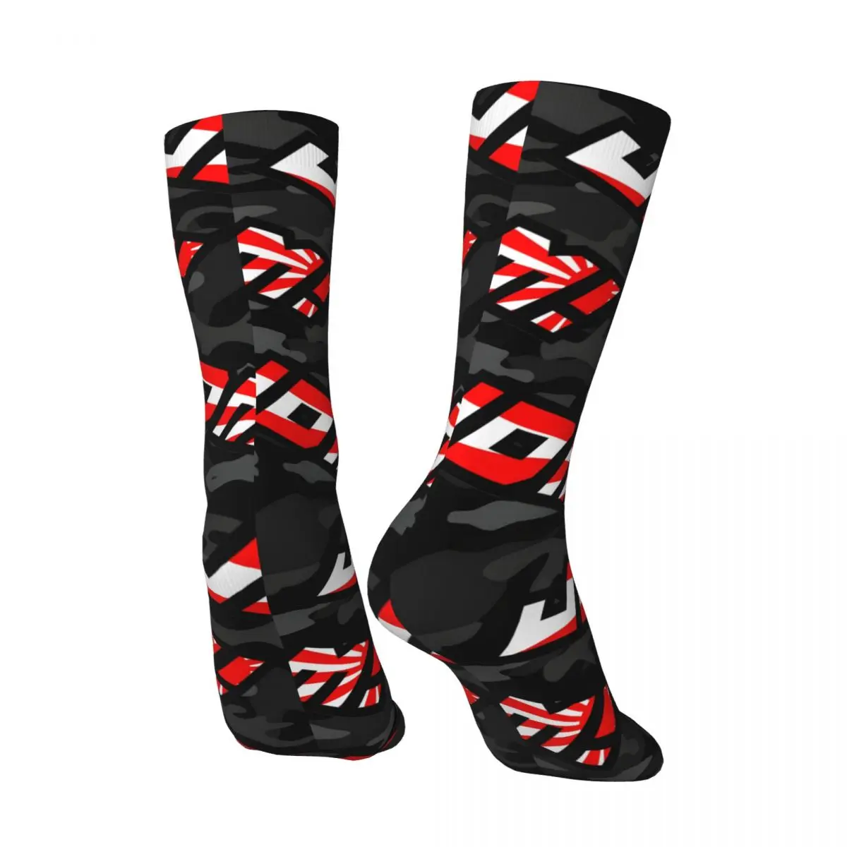 Hip Hop Retro Sign Crazy Men's compression Socks Unisex J-JDM Harajuku Seamless Printed Funny Novelty Happy Crew Sock Boys Gift