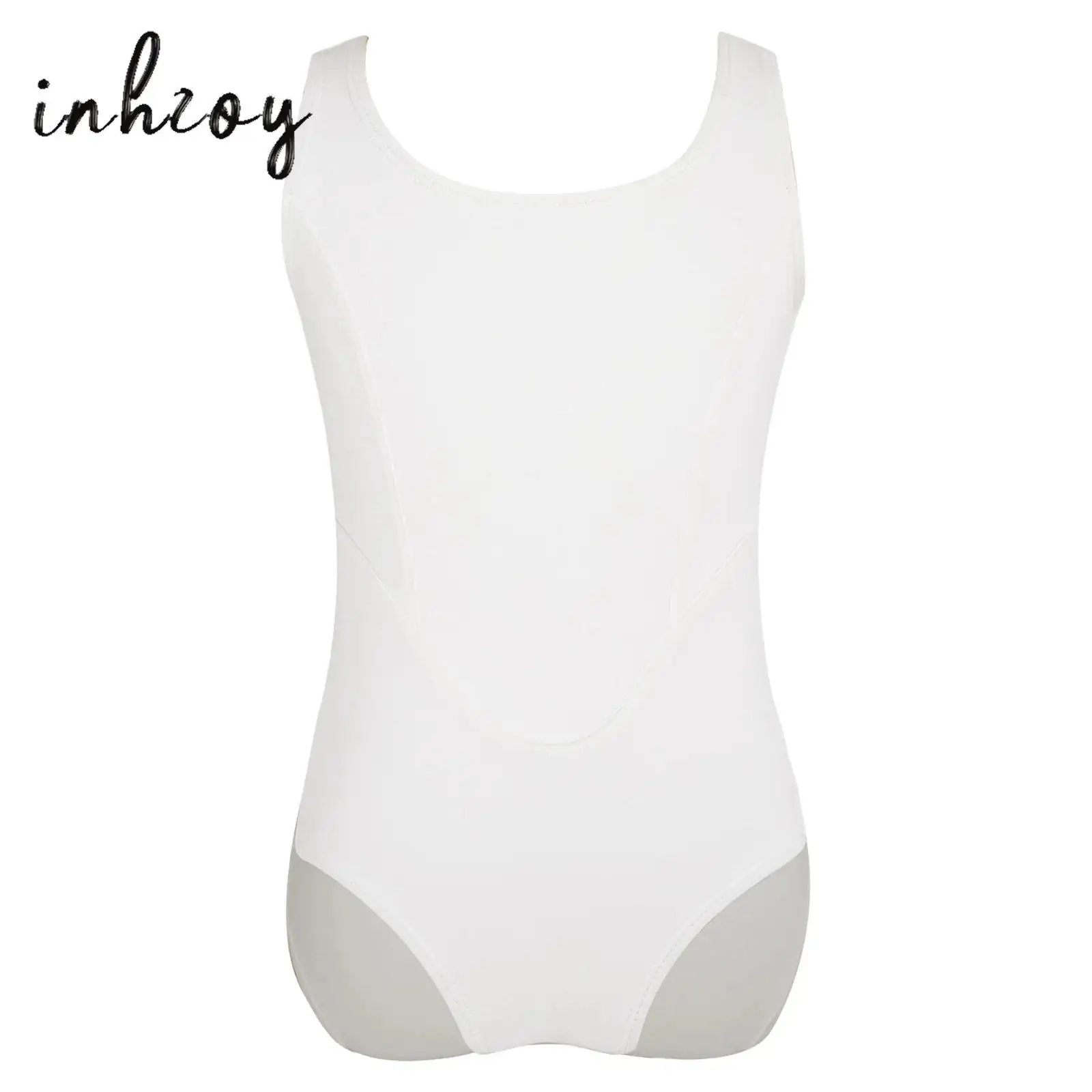 

Kids Girls Ballet Leotards Camisole Tank Sports Yoga Leotard Sleeveless Gymnastic Dance Bodysuit Ballet Class Practice Bodysuit
