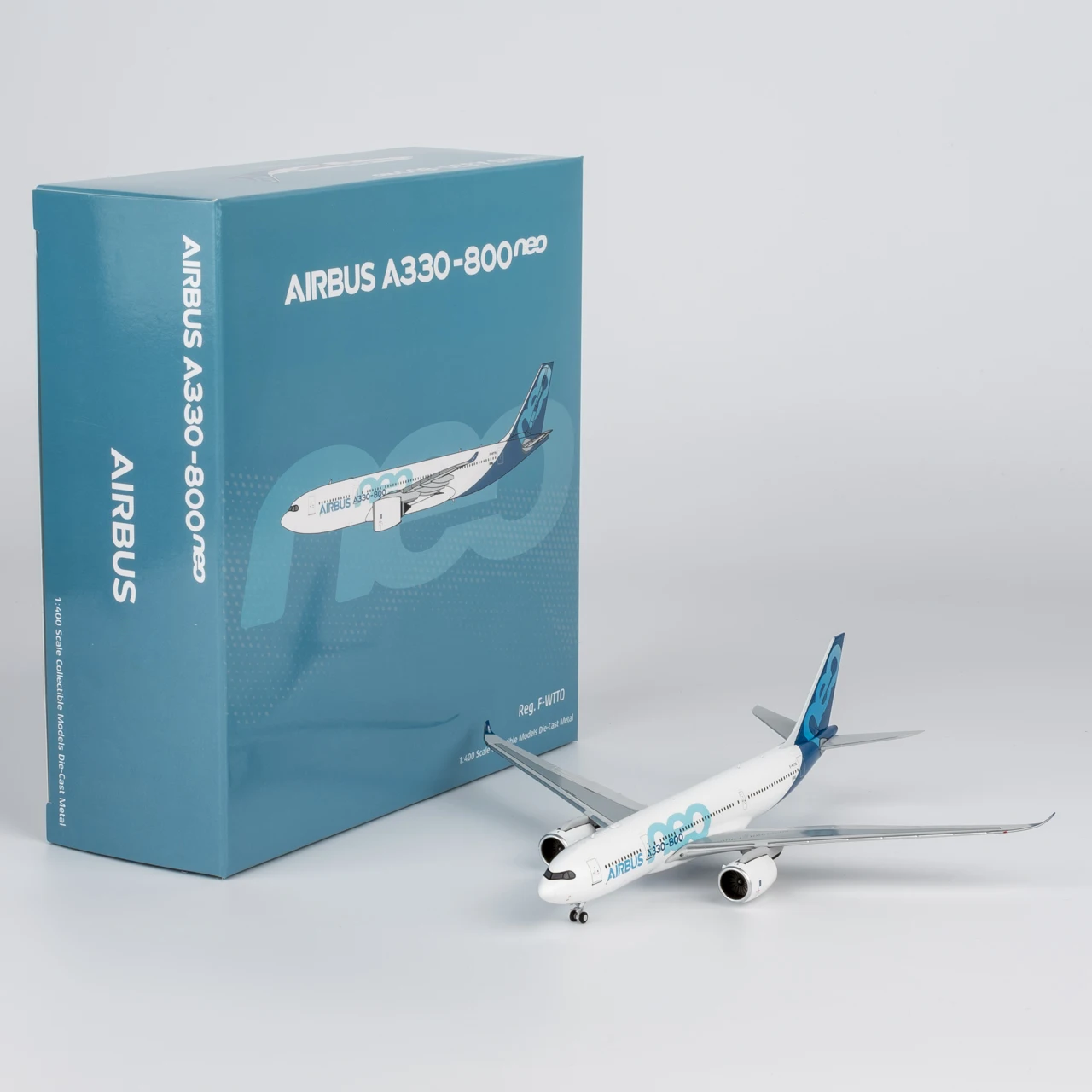 

Коллекционная модель самолета из сплава 67005, подарок, NG Models, масштаб 1:400, Airbus Industrie «House Color» A330-800, литая модель реактивного самолета F-WTTO