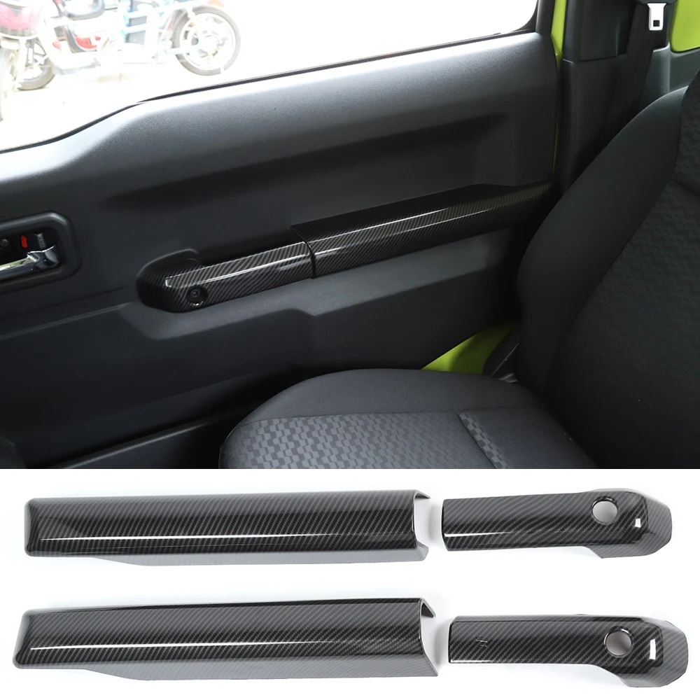 

pour Suzuki Jimny Voiture Intérieur Porte Accoudoir Panneau Garniture Couverture pour Jimny 2019 2020