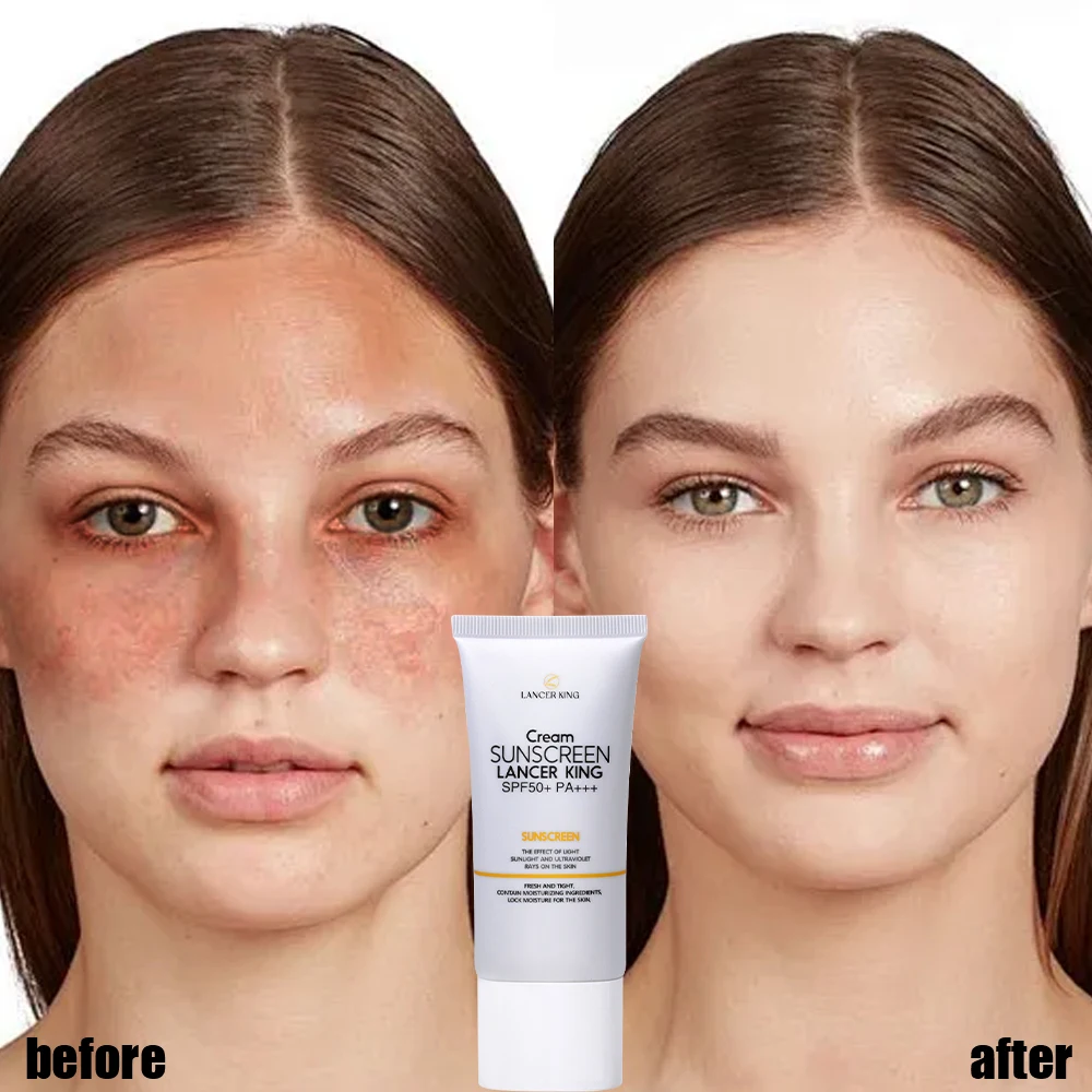 Moisturizing Sunscreen Facial Body Anti-Aging Oil-control Whitening Sun Cream Lightweight Sunblock Skin Protection Cream Makeup