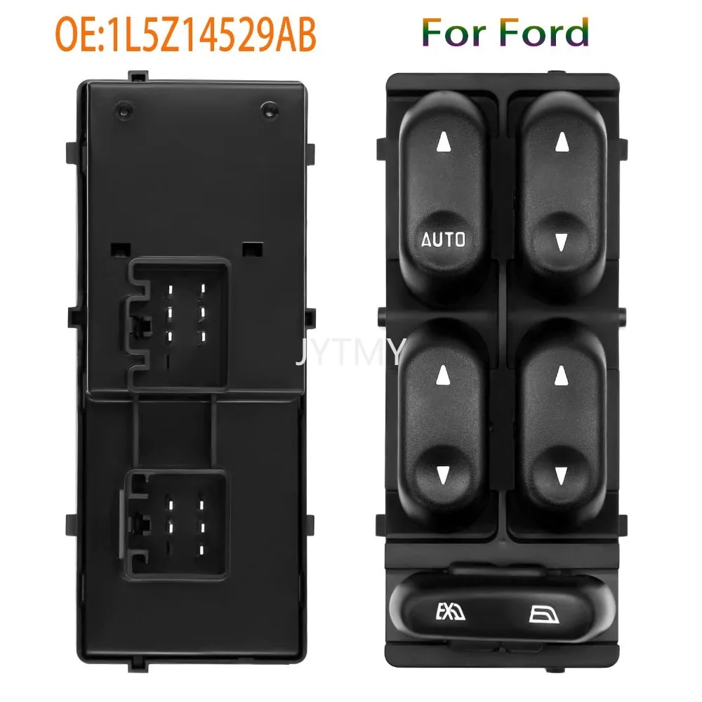 Accesorios de coche para Ford Explorer Sport Trac 2001 2002 2003, interruptor de Control de ventana eléctrica delantera izquierda, botón elevador, piezas de automóvil