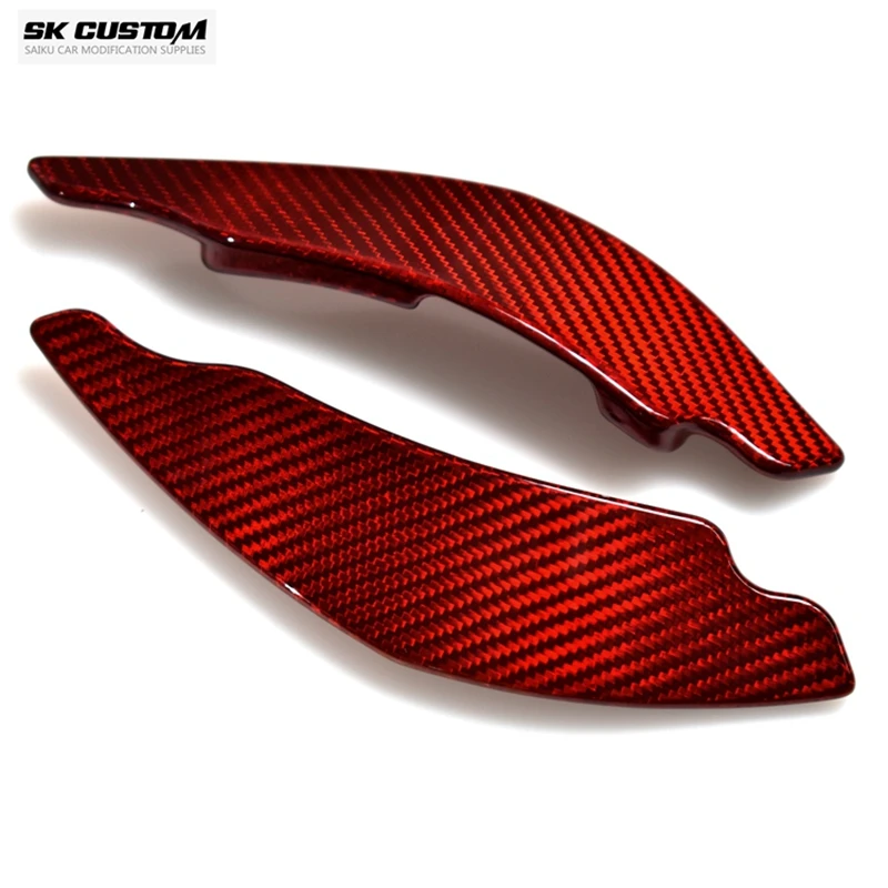 SK CUSTOM For Lexus Steering Wheel Shift Paddles 2006-2012 Old IS 250 300 Carbon Fiber Shift Paddles Car decoration modification