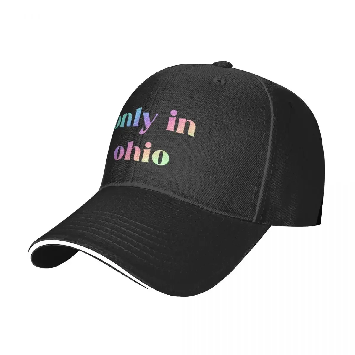 ONLY IN OHIO meme Cap Baseball Cap baseball golf hat women Men's