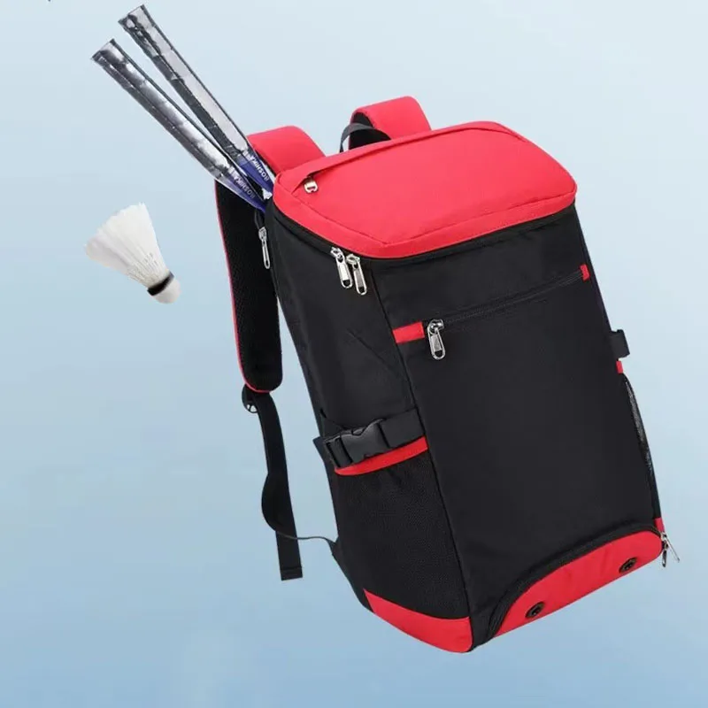 Mochila badminton várias raquetes Saco Para As Mulheres Men Match Training Raquete De Tênis Impermeável Saco De Transporte