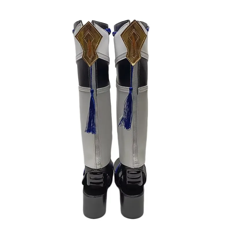 Genshin Impact Wanderer Shoes Cosplay Costume for Women Men Party Scaramouche Cosplay Boots Shoes Halloween Party Props Shoes