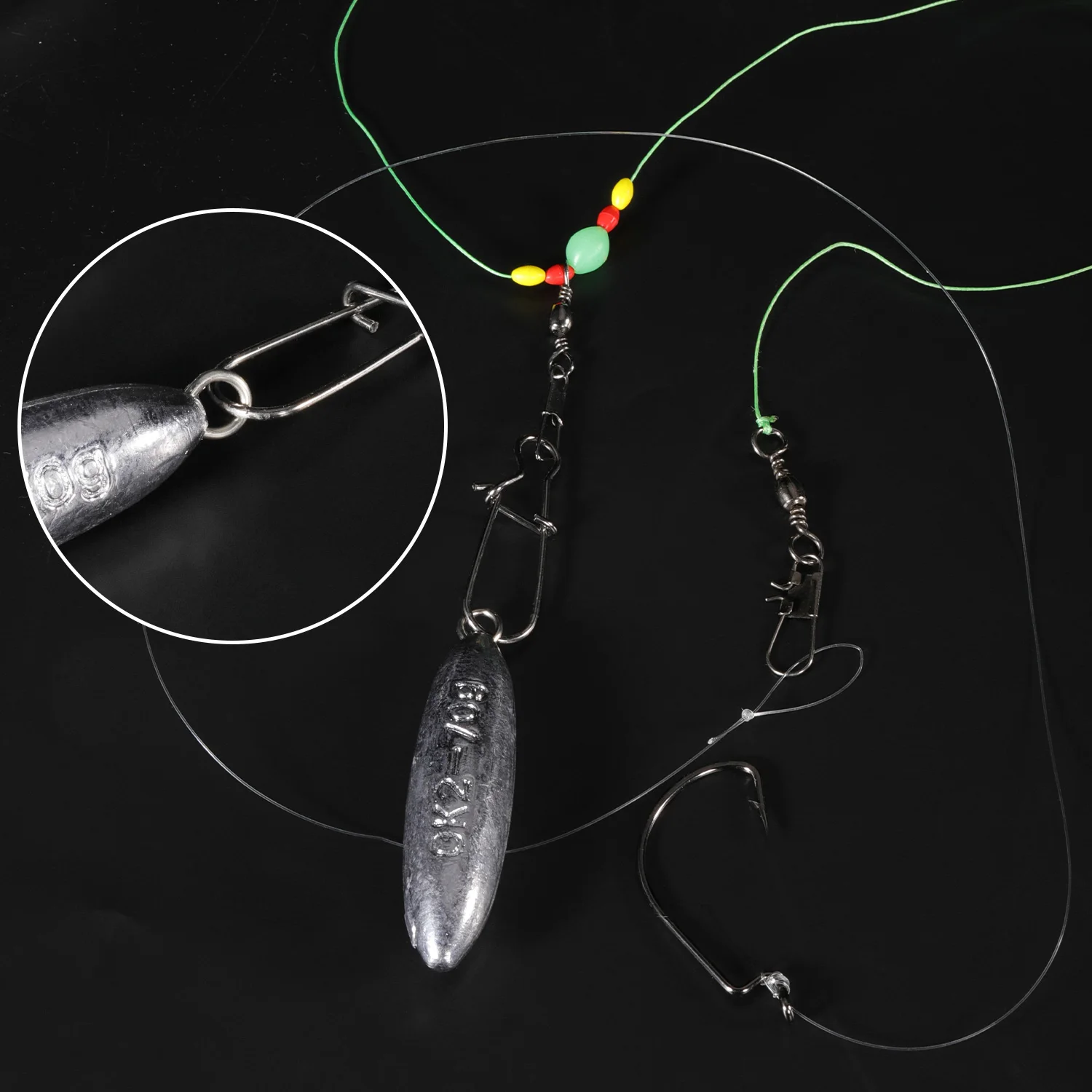 Plomos de pesca Sougayilang – Juego anticorrosión multipeso 70-115g - imagen 3
