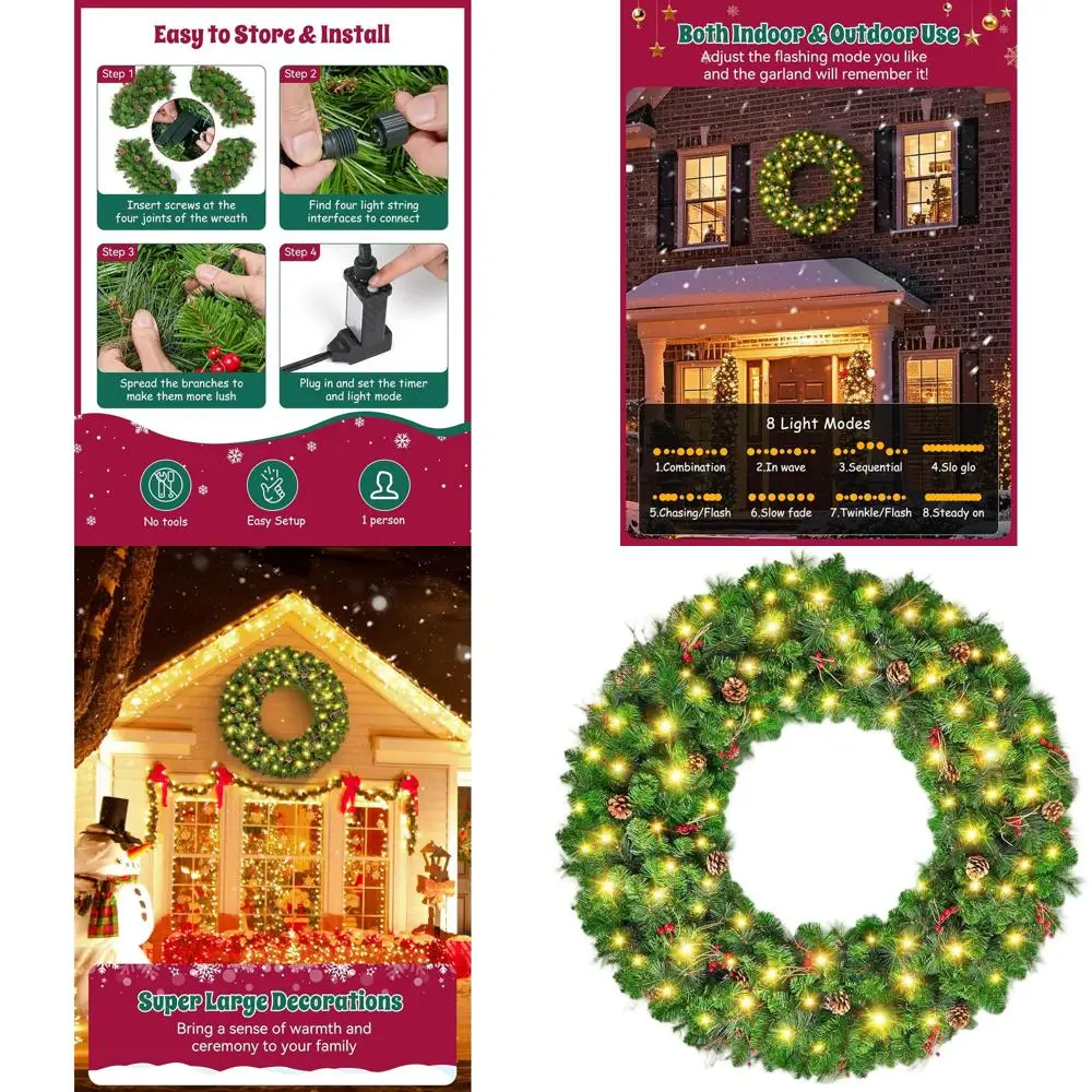 48 Large Christmas …