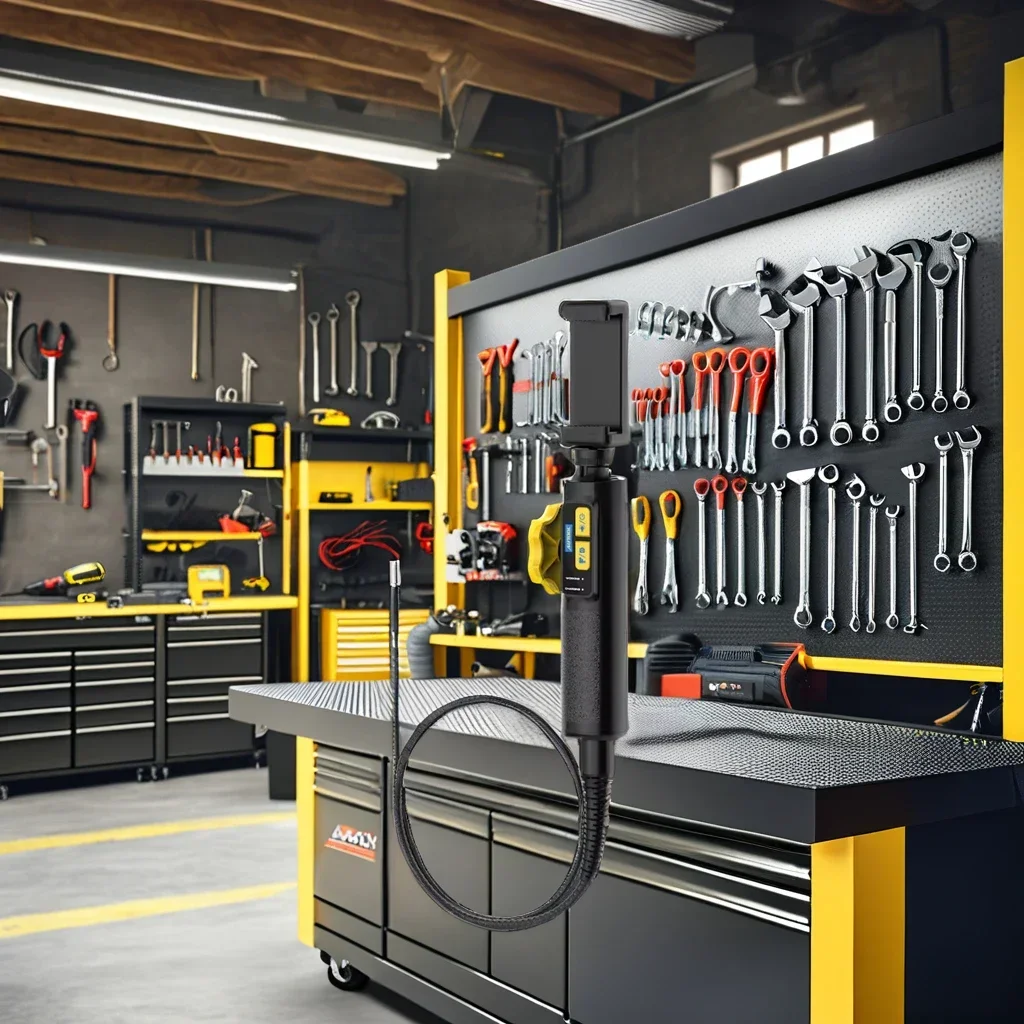 AUTOOL SVB302 HD 1080P Smart Car Body and Engine Borescope Equipment Vehicle Inspection Device with 3-Year Warranty