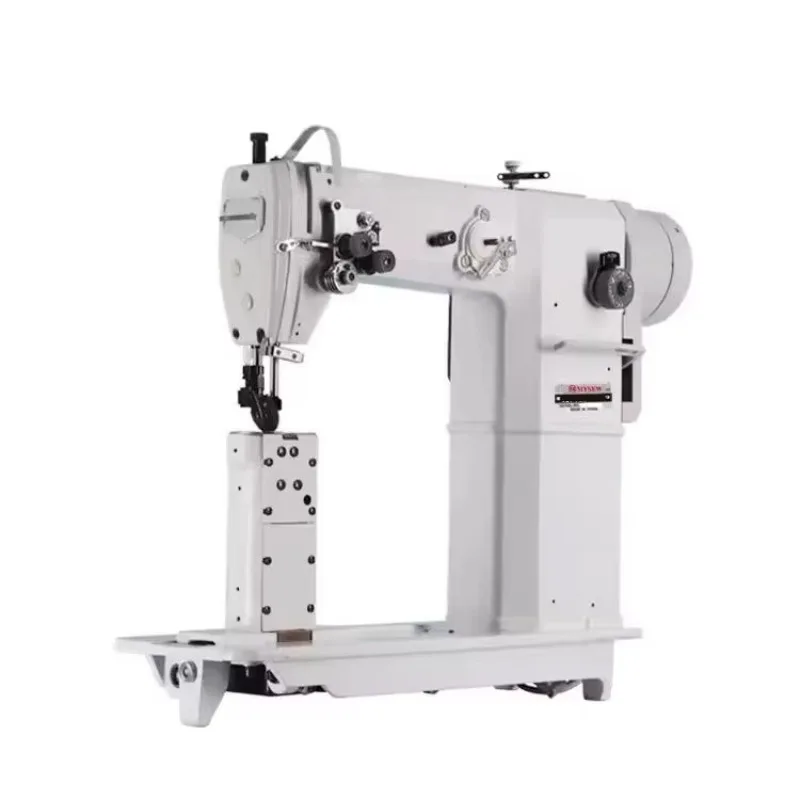 

810 Single Electric Industrial Sewing Machine High Head for Thick Materials Shoe Upper Hat Wrapping Flat Sewing Roller