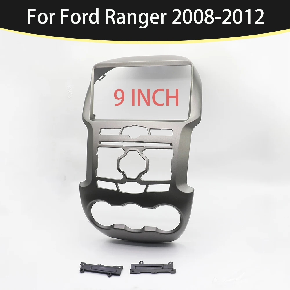 

Для Ford Ranger 2008-2012 9-дюймовый 2 Din автомобильный аудиоадаптер рамки с большим экраном 2DIN комплект панели приборной панели