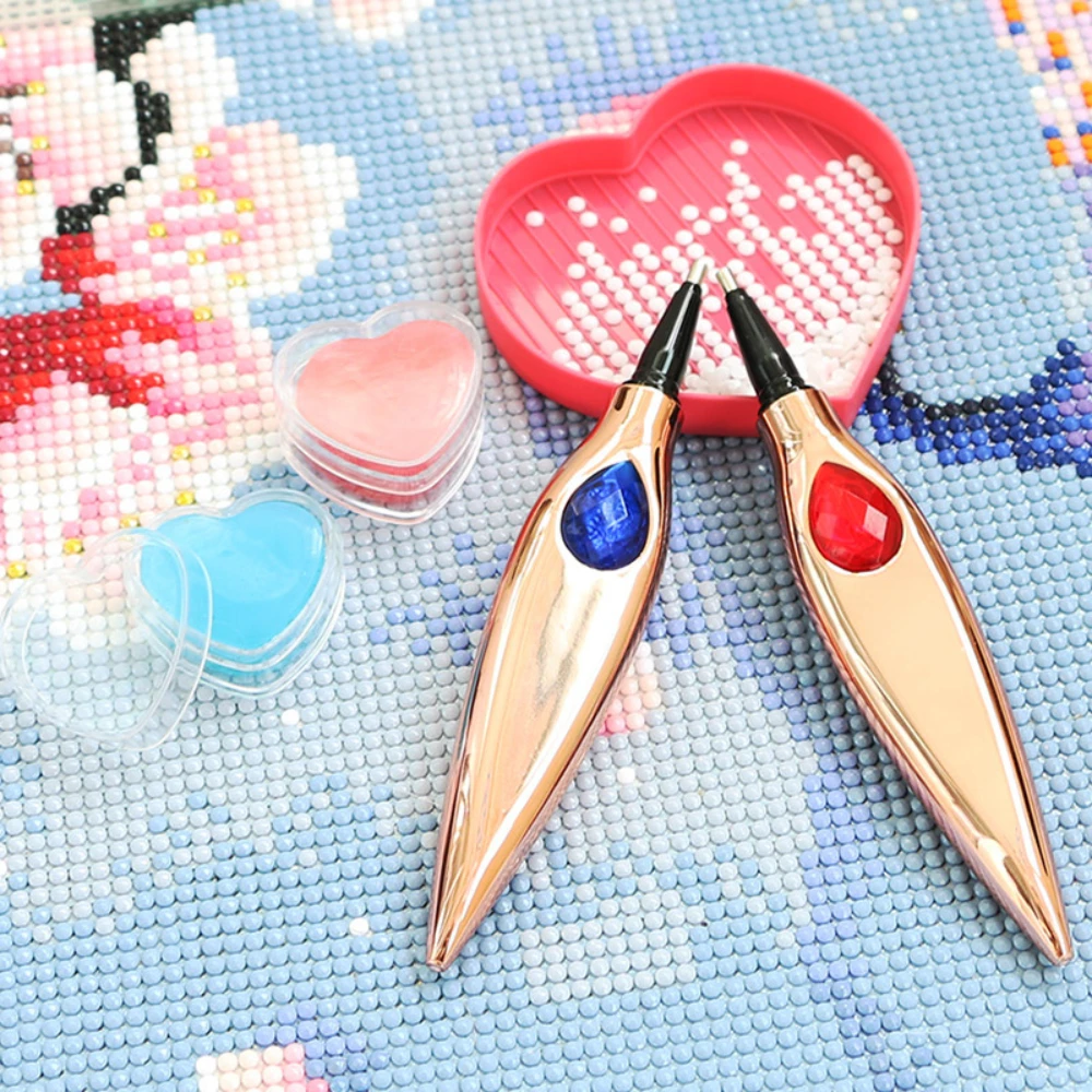 

Новинка алмазная живопись металлический наконечник ручка любовь глина сверло диск точечная Дрель Ручка универсальный комбинированный набор инструментов
