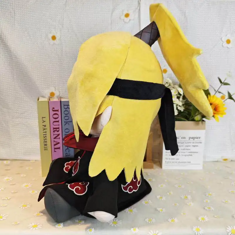 In Stock Deidara Akatsuki Plush Doll 40cm Sitting Posture Plush Pillow Stuffed Toy Anime Peripheral Decoration For Anime Lovers