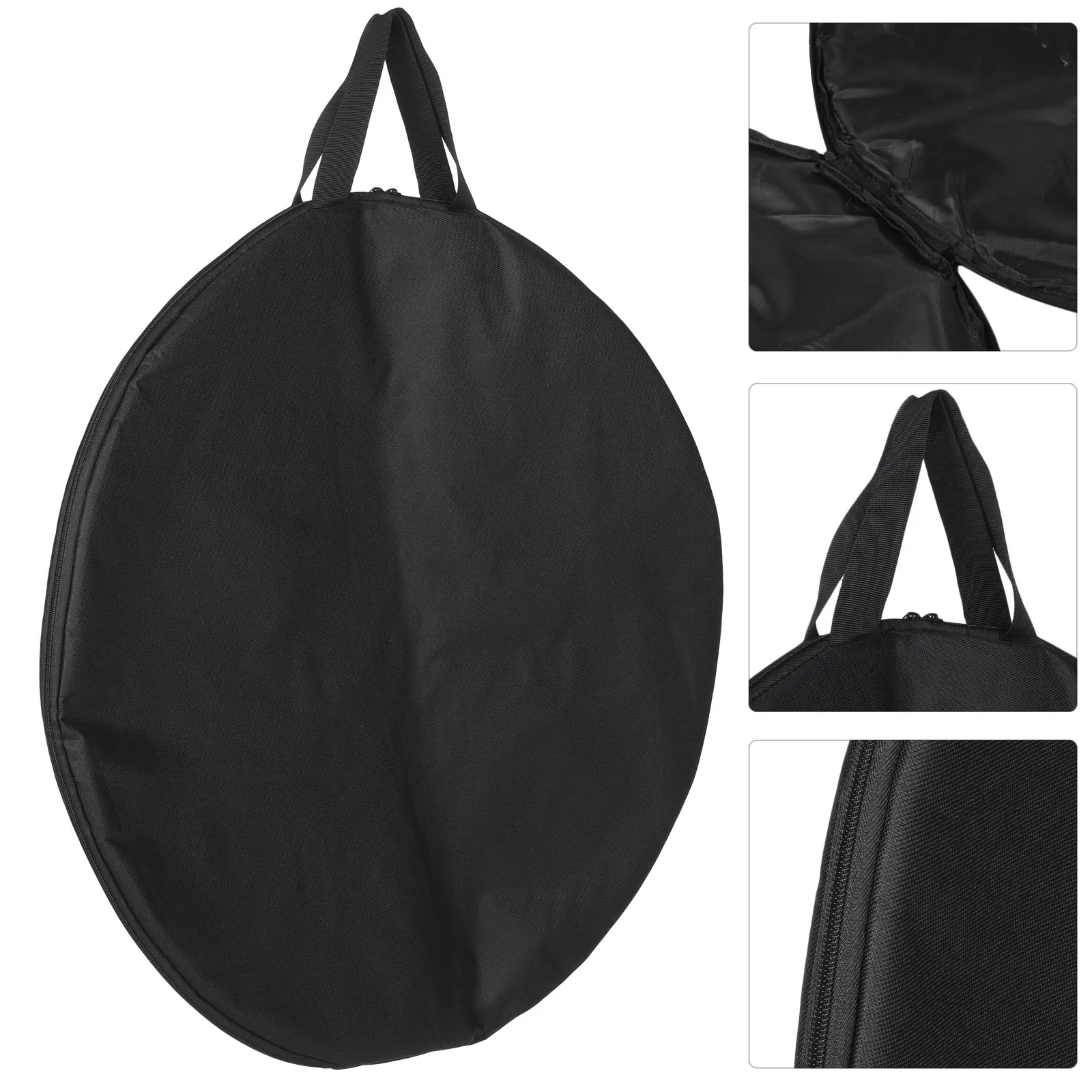 

Portable Bike Wheel Bag Durable Oxford Cloth Storage Container Lightweight Scratch-Proof With Handle Multi-Functional For
