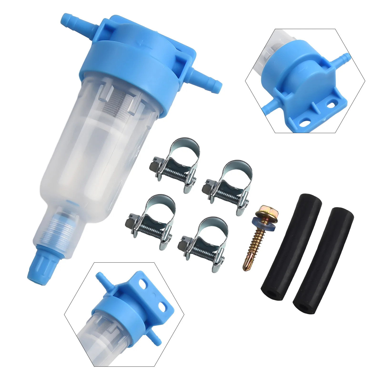 Diesel Fuel Set with Water Separator (8PCS) for Eberspacher Heater Enhance Engine Efficiency  Diesel Fuel Set