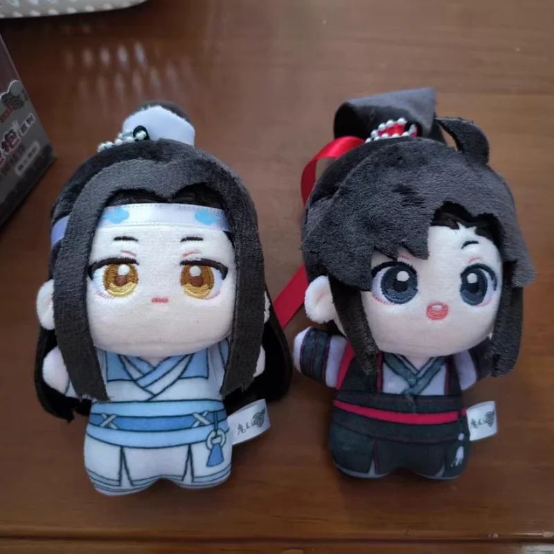 

Anime Dango Pendant Keychain 10cm Plush Mo Dao Zu Shi Wei Wuxian Lan Wangji Cosplay Toy Pendant Doll Kids Fans Christmas Gift