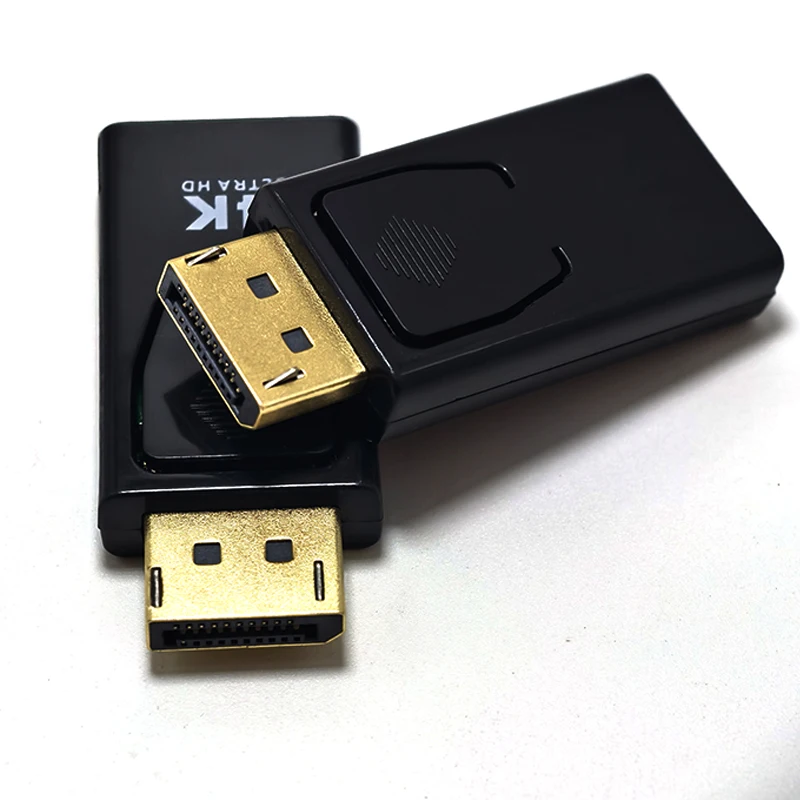 1-10PCS DisplayPort to HDMI-Compatible Adapter DP Male to Female HDMI-Compatible Video Audio Cable HD 4K 1080P for PC TV Laptop