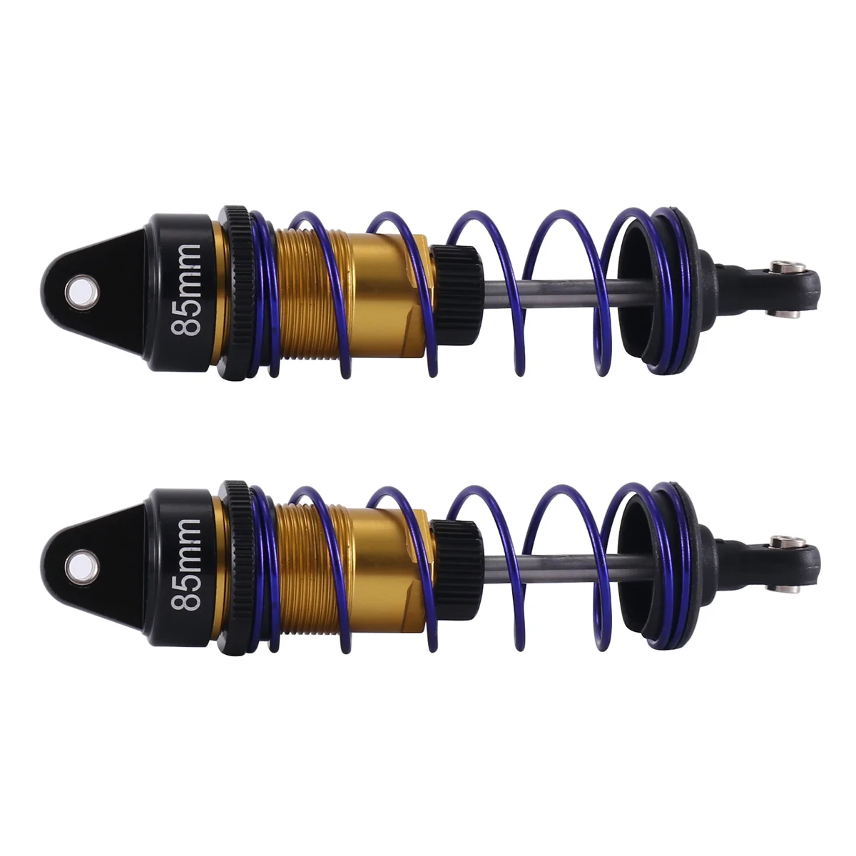 Oil Adjustable 85mm Metal Shock Absorber Damper for 1/10 RC Buggy Truck Short Course Rally Car Monster Truck Parts,3 Rich view 6