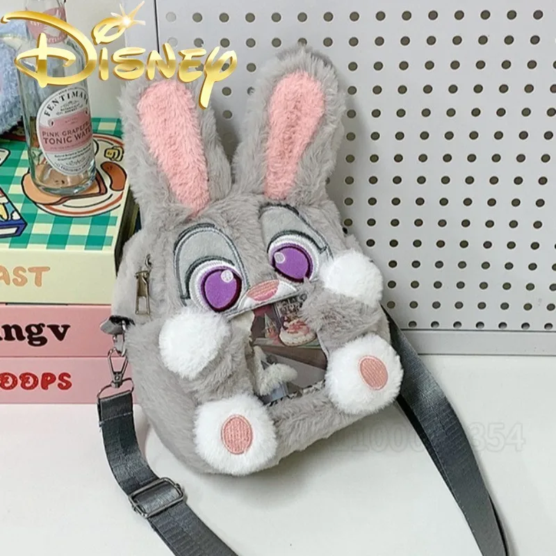 กระเป๋าสะพายข้างตุ๊กตาดิสนีย์ ซูโทเปีย ลายการ์ตูนน่ารักสำหรับเด็ก กระเป๋าสะพายข้างตุ๊กตาขนาดเล็กแฟชั่นสำหรับเด็ก กระเป๋าสะพายข้างเดี่ยว