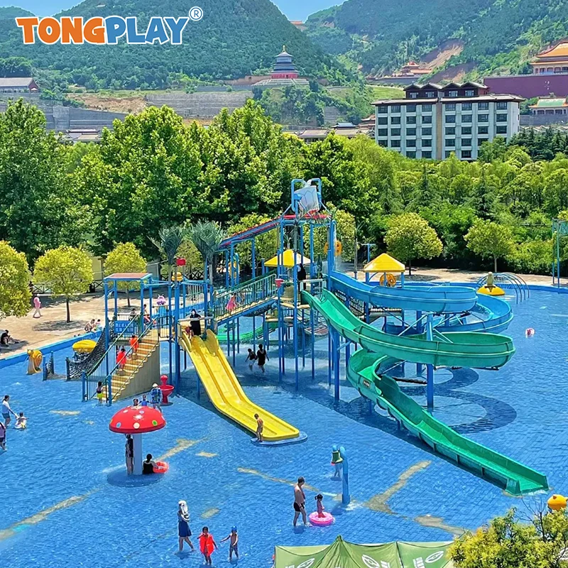 Water Play Equipment Outdoor Games Outdoor Play Equipment Amusement Park Surf Tsunami Wave Pool Maker Machine