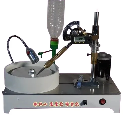 

Gem machine Jade processing equipment Tool machine, Angle digital display Home desktop