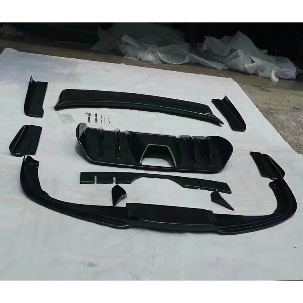 Carbon fiber body kit for F430 modified carbon fiber surrounding front and rear lip side skirt tail wing hood