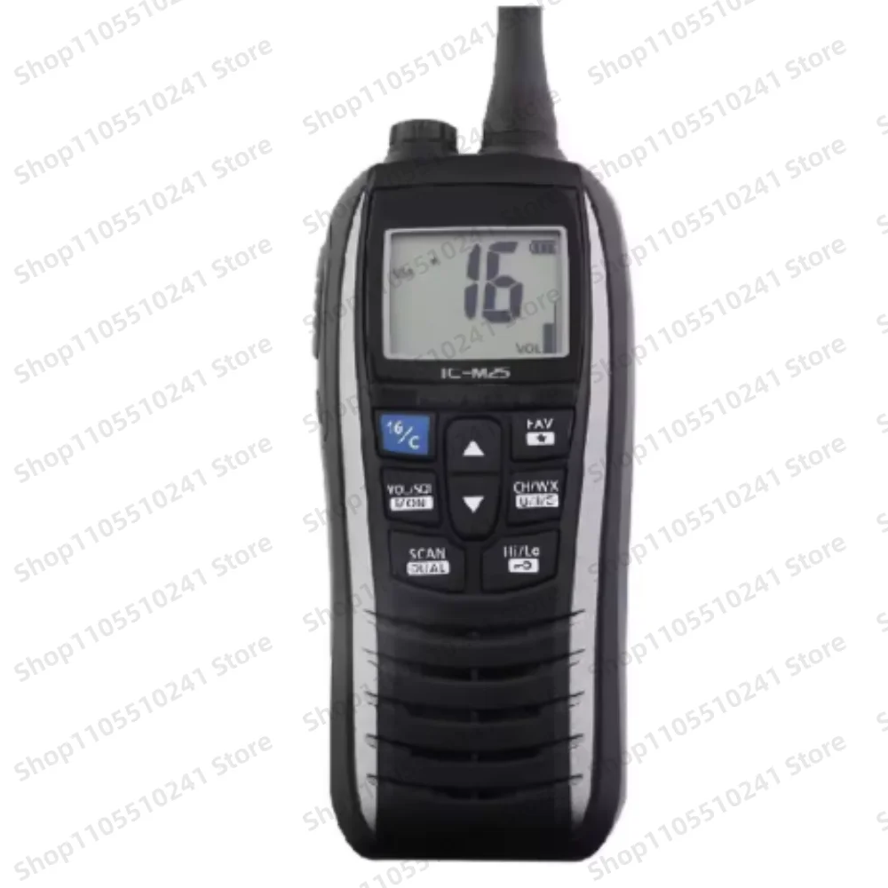 M25/M37 Marine VHF Radio - IPX7 Waterproof Handheld Maritime Two-Way Radio for Boats