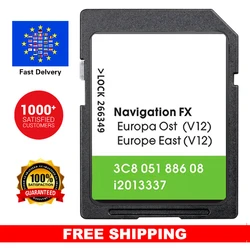 RNS310 Navigatie 2020 Versies Oost-Europa OST-kaart 8 GB SD-kaart i 2013335   voor VW Amarok/Jetta/Caddy/Passat/Tiguan/Sharan FX V12