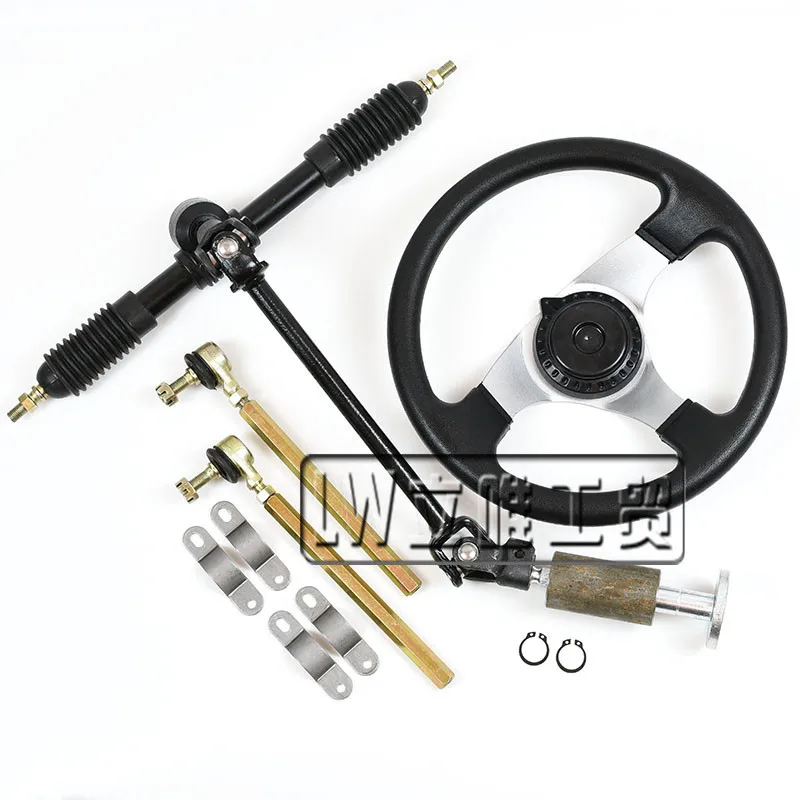 ATV Kart Modification Accessories, Center Steering Wheel, Ball Head Tie, Front Wheel Steering