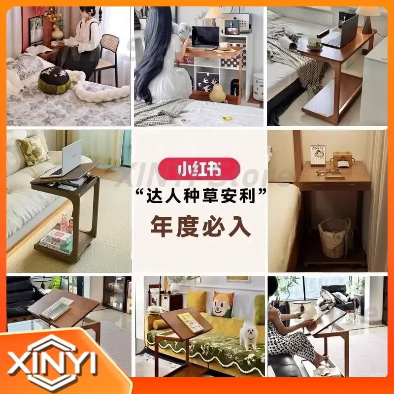 for Bedside Table Replacement for Small Apartment Bedroom Furniture Modern Nightstand with Removable Shelf 2026 New