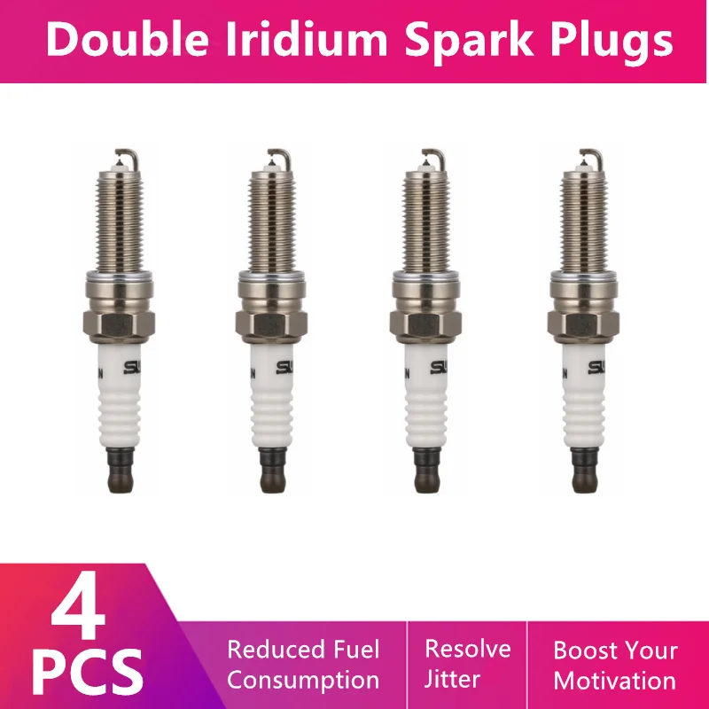 Double Iridium Spark Plug C-09 For Venucia T70 T90 Auto Parts Ilkr7j8