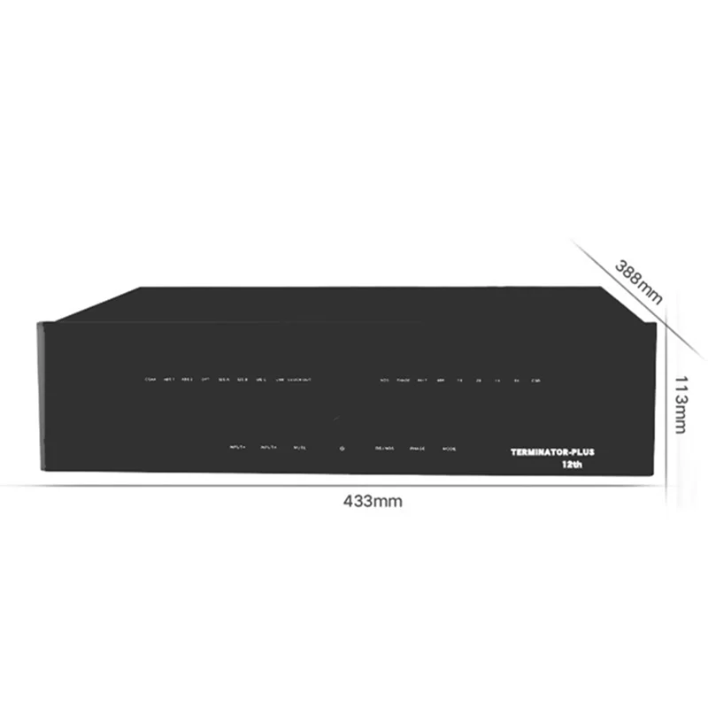 Denafrips TERMINATOR-PLUS 12ème Décodeur Flagship Entièrement Balcharues R2R Radiateur DSD64-DSD1024(USB & I2S)Coaxial AES EBU I2S IIS Entrée RJ45