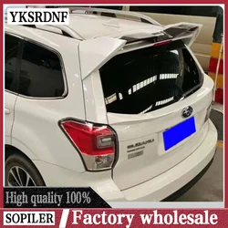 Car Rear Wing Spoiler For Subaru Forester Rear Middle Spoiler Carbon Fiber Car Rear Spoiler Wing Lip 2013 2014 2015 2016 2017