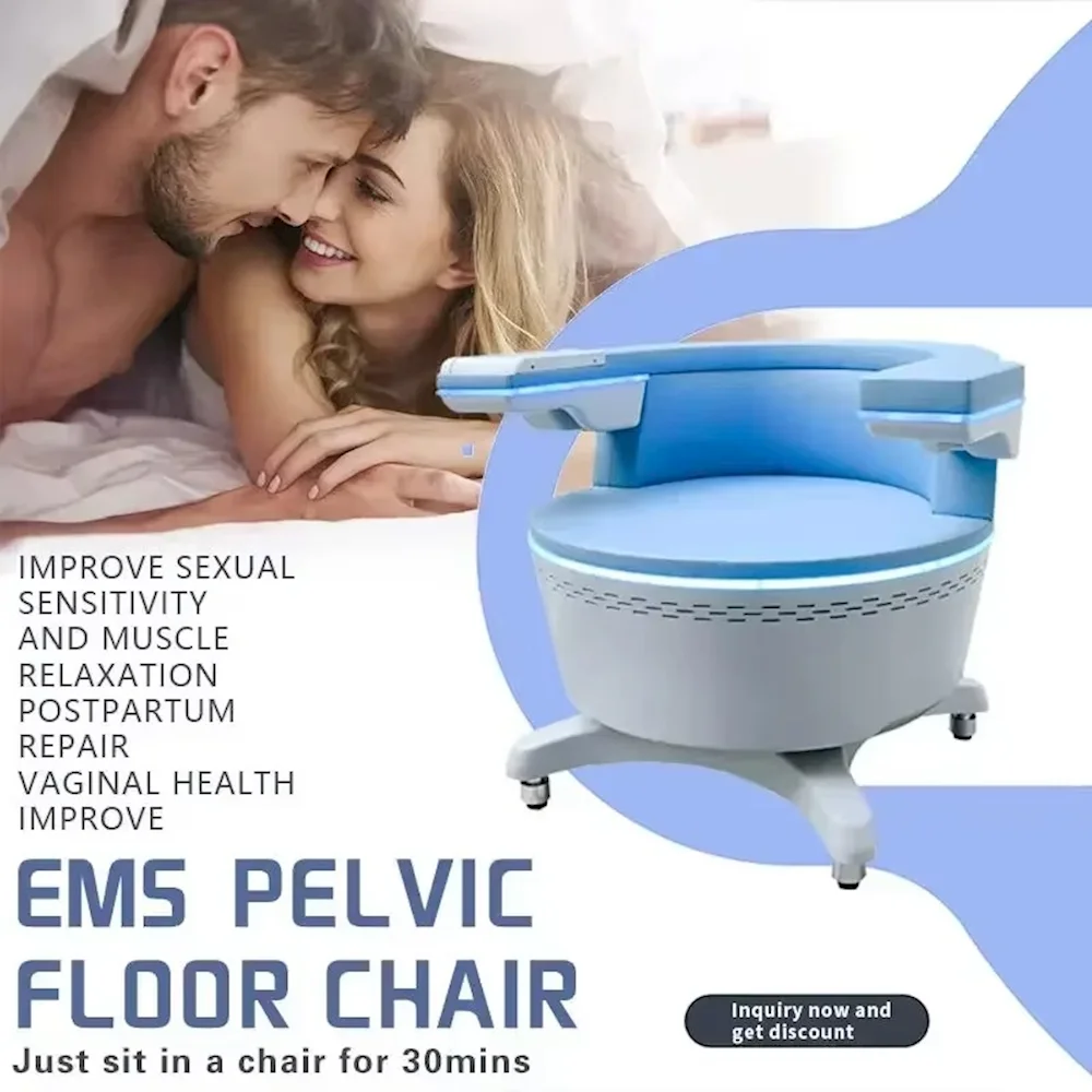 Electromagnetic Non-Invasive Pelvic Floor Chair Strengthening Pelvic Muscles Chair Promote Postpartum Repair Ems Machine