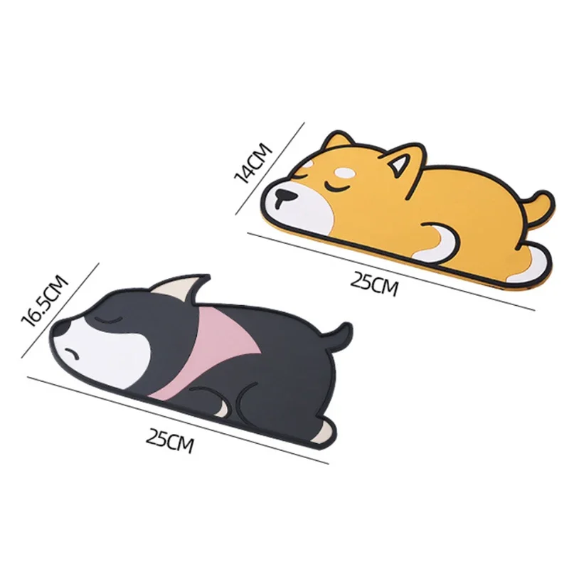 Auto Armaturen brett Anti-Rutsch-Matte Cartoon rutsch feste Telefon Pad PVC-Matte hitze beständige wasch bare Anti-Rutsch-Pad für Telefon Schlüssel karten halter