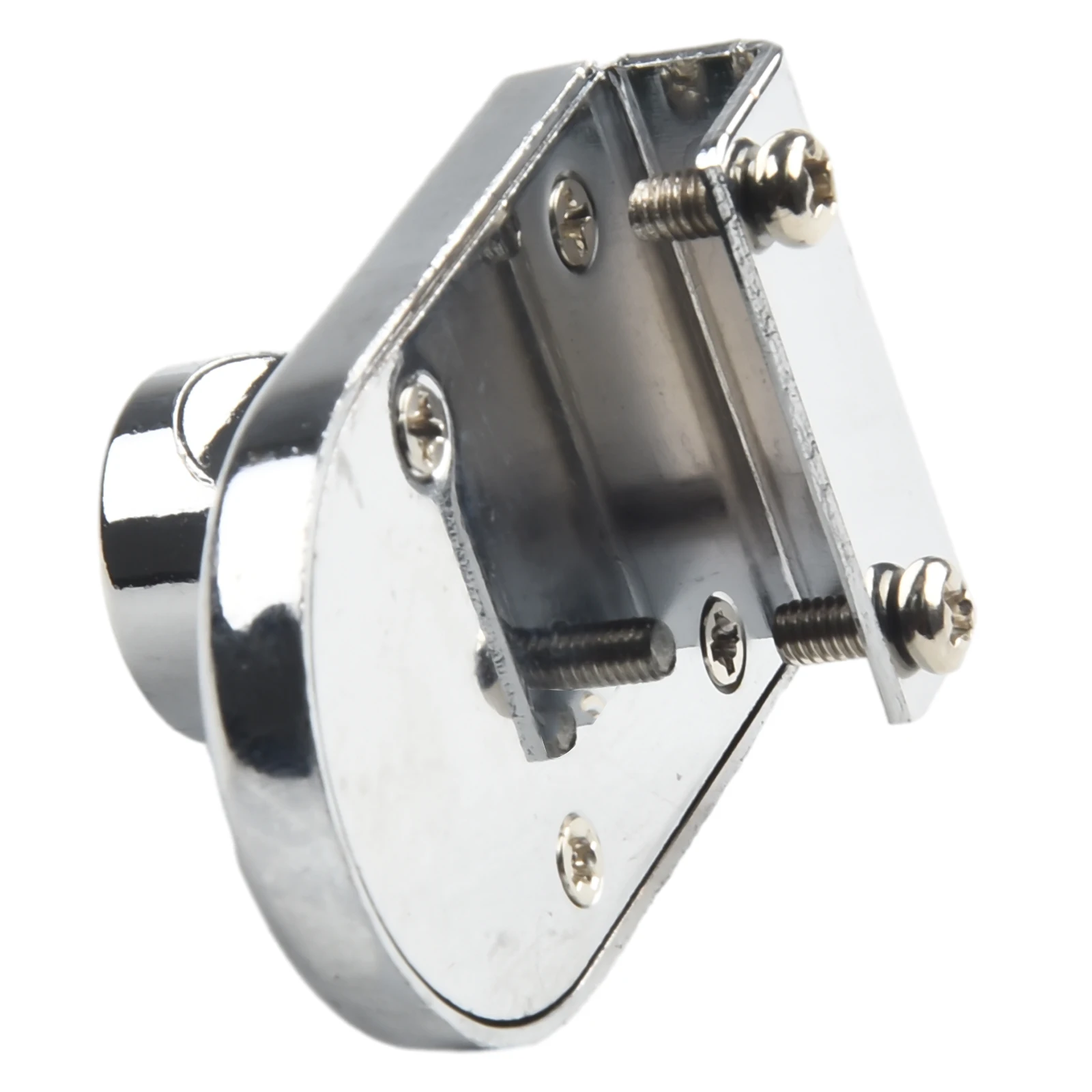 5-8mm Keys Glass Door Lock Smooth Thick glass Zinc Alloy Accessories Display Cabinet Double-Door Hardware Improvement Punch free