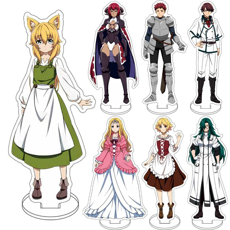 16CM Anime ‌ ‌ Die Falsche Art, Heilende Magie zu nutzen Figur Usato Ken Inugami Suzune Rose Bururin Acrylständer Cosplay-Ornamente Geschenke