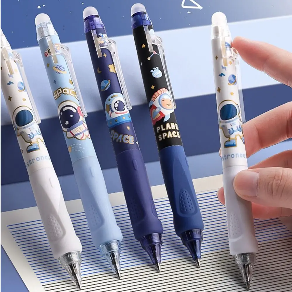 0.5mm Black/Blue Ink Erasable Pen Students Gift Replaceable Core Gel Pen Creative Stationery Writing Tools