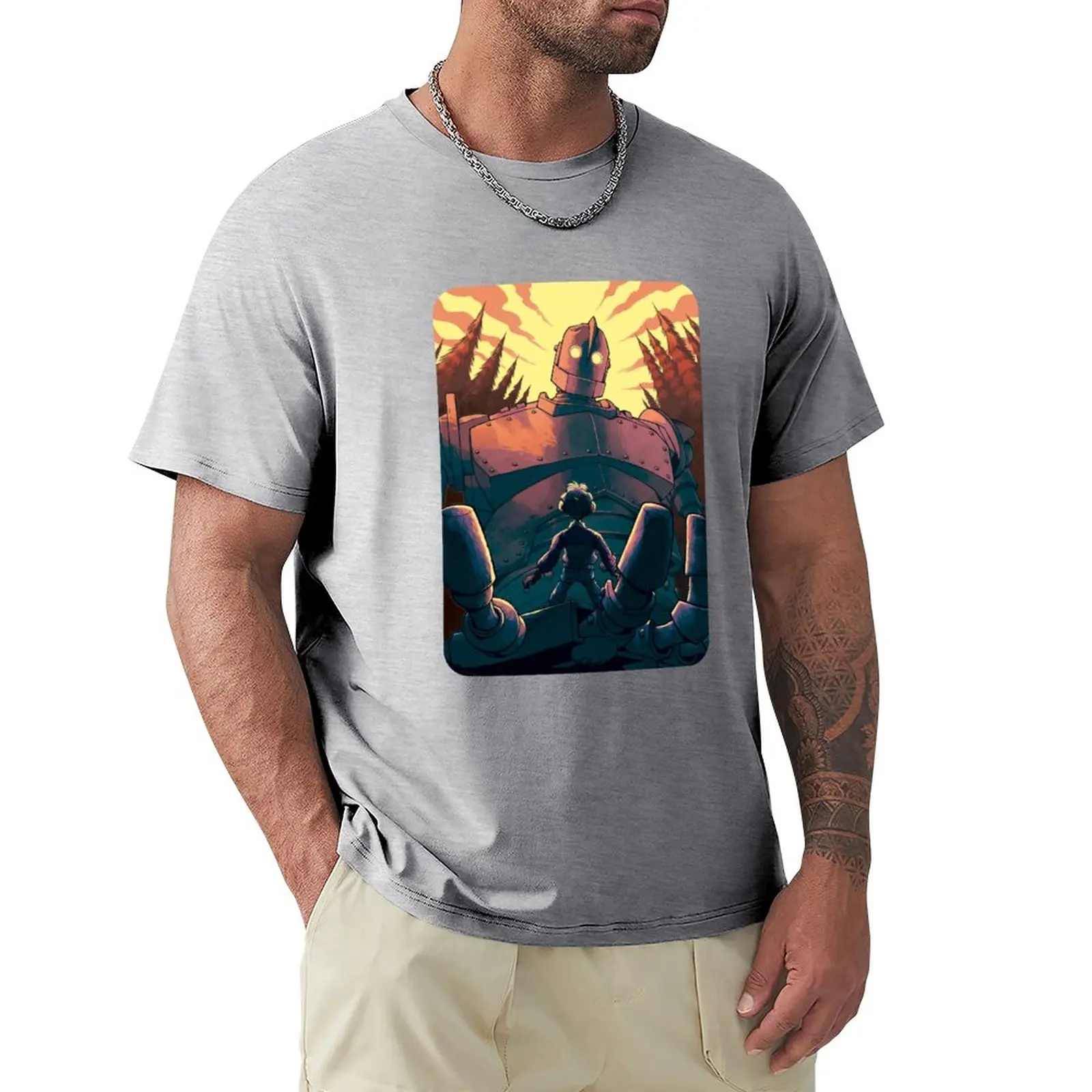 Iron Giant T-Shirt shirts graphic tees hippie clothes Blouse mens t shirt