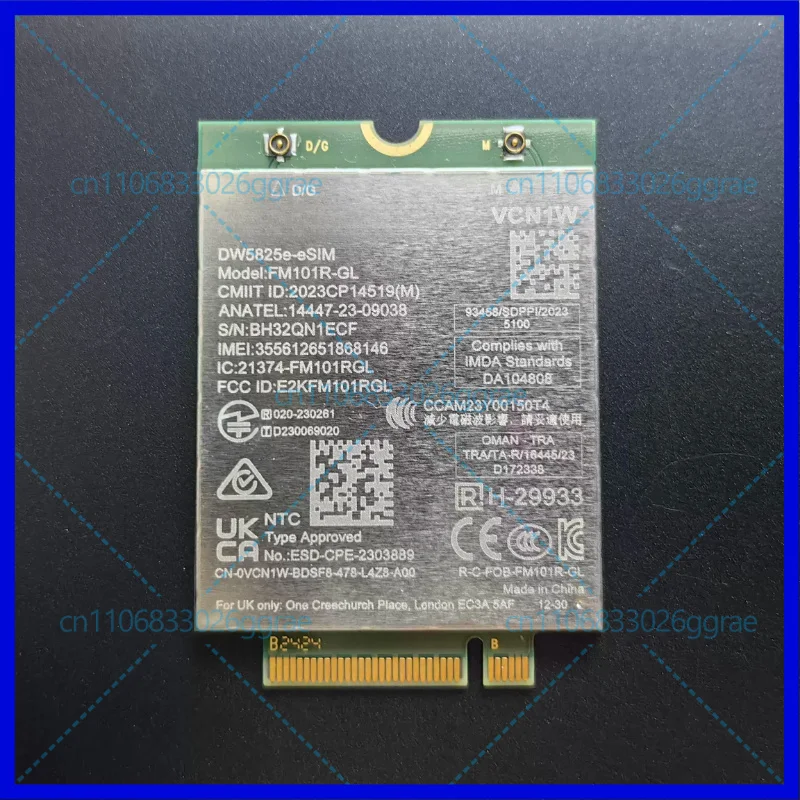 Used For DELL Latitude 5350 7450 7650 4G Module DW5825E FM101R-GL