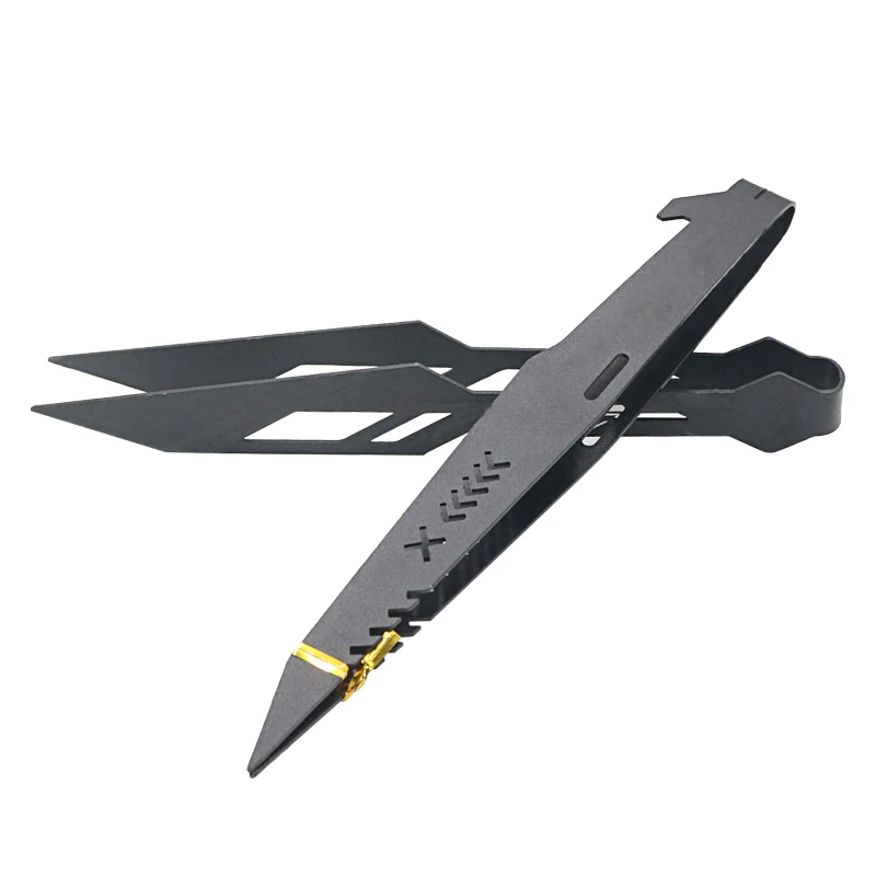 SY Shisha Tweezers Water Pipe Chicha Cachimba Narguile Gadget Black Metal Hookah Charcoal Smoking Tongs Accessories