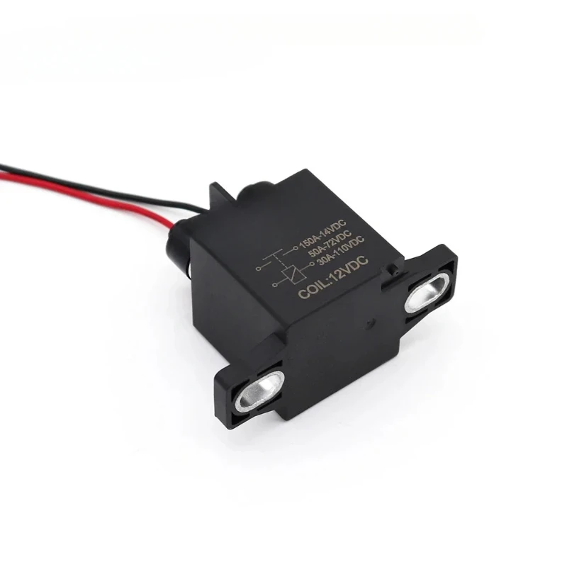 150A Automotive Relay, 12V/24V/32V/48V/72V High Voltage Auto   High Power Starter for Car Bus Truck Boat Machine