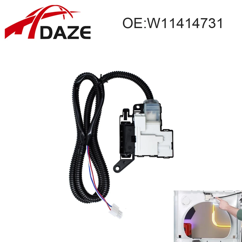 

DAZE W11414731 Washer Lid Lock Switch For Whirlpool Maytag Washing Machine