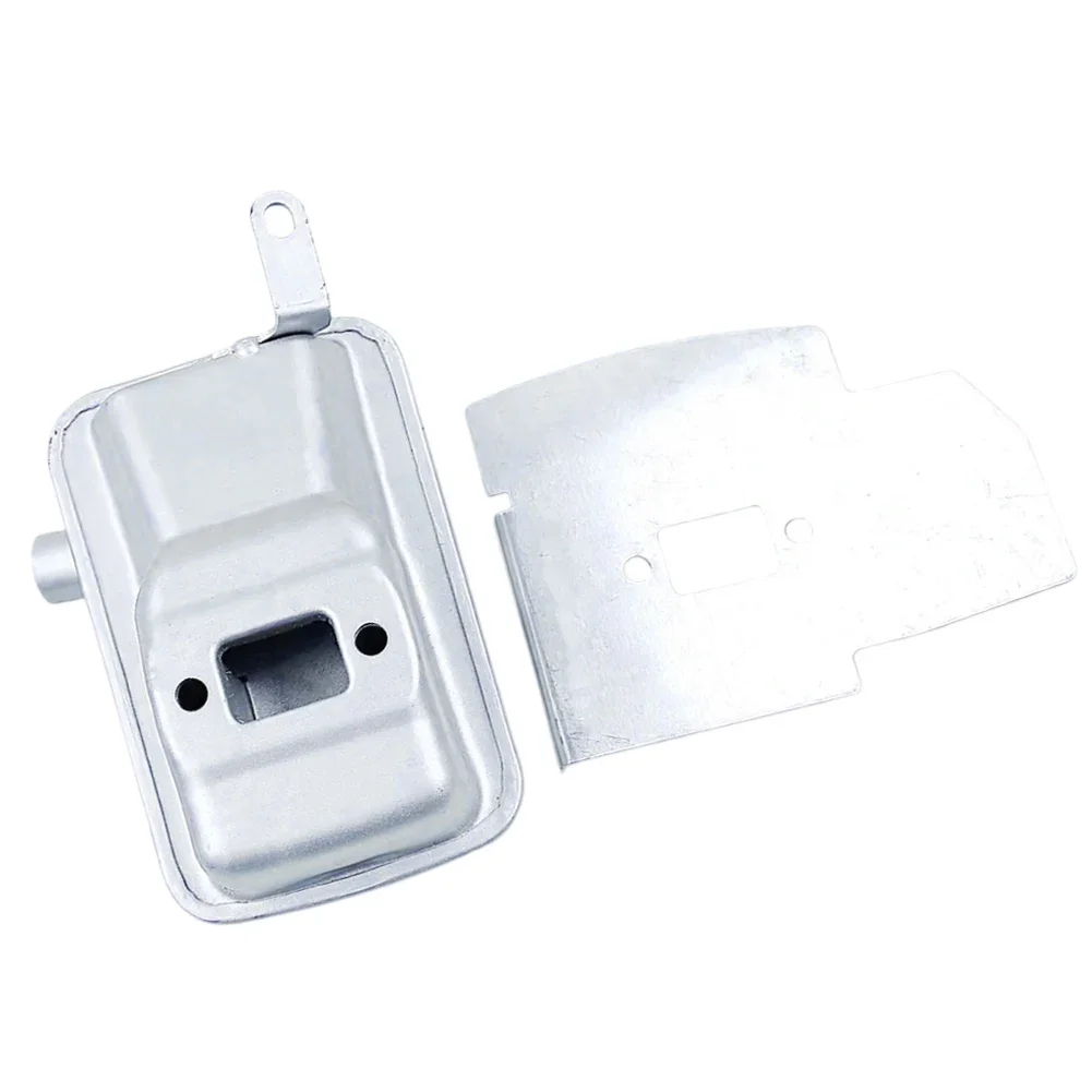 Reliable Muffler Exhaust Heat Shield System Compatible with For Zenoah's Popular Brushcutter Models Easy Fitment