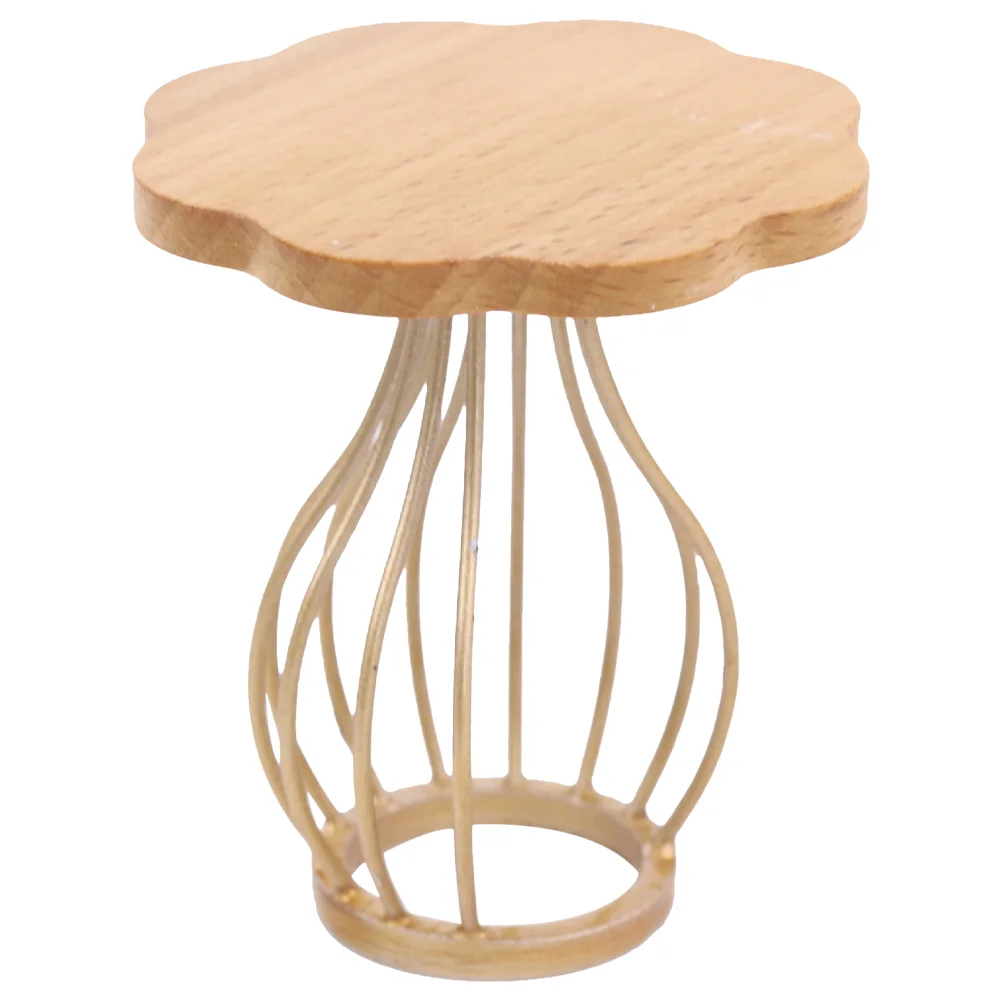 Miniature Coffee Table Furniture Decoration Side House End Dining Room Tiny Toy