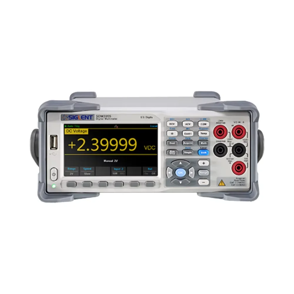 SDM3055 5.5 Digit Digital Multimeter High Precision Bench Top DMM with USB and LAN Interface