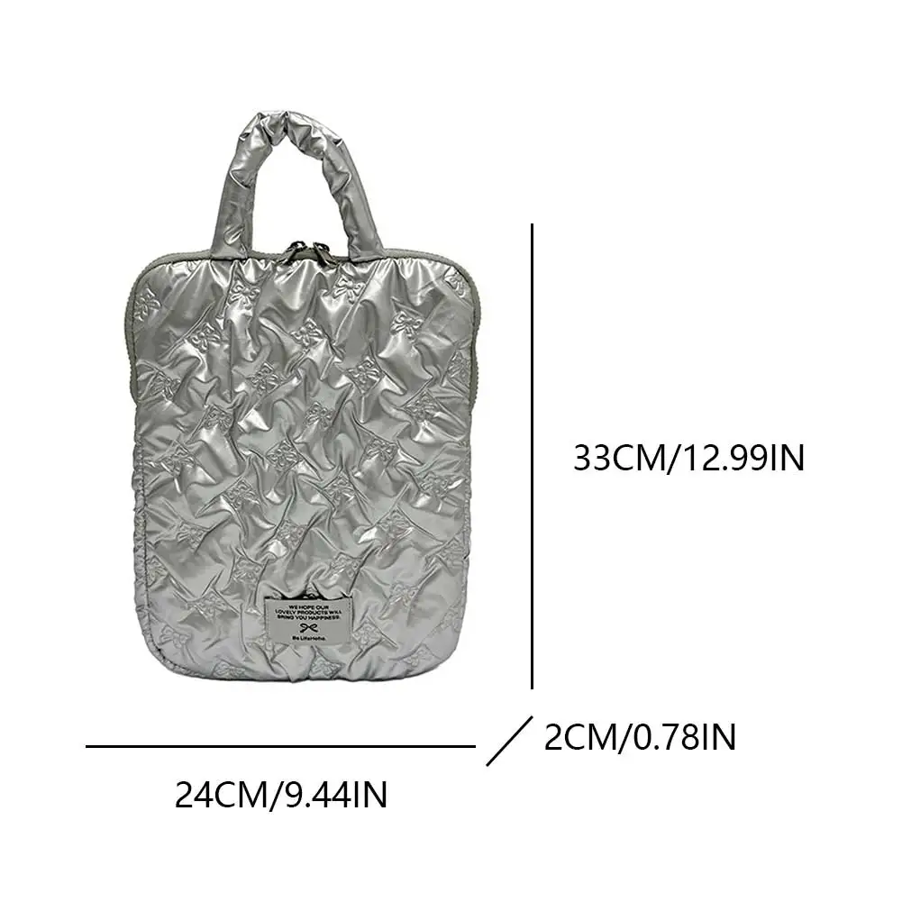 

13 Inch Laptop Carrying Case Aesthetic Padded Laptop Case Shockproof Designer Laptop Handbag Computer Cover Bag for Women Girls