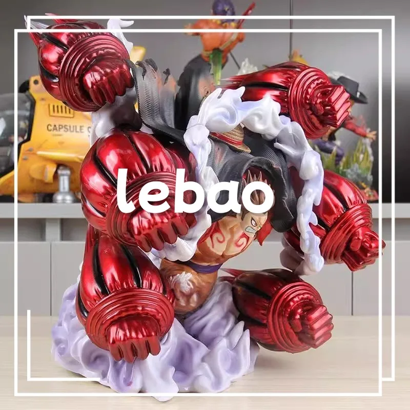 

【В наличии】Чотири шестерни Луффи Небо Картина Луффи Мавпа Король Ворона Пистолет Статуя Модель ручной работы Украшения Подарочная коллекция