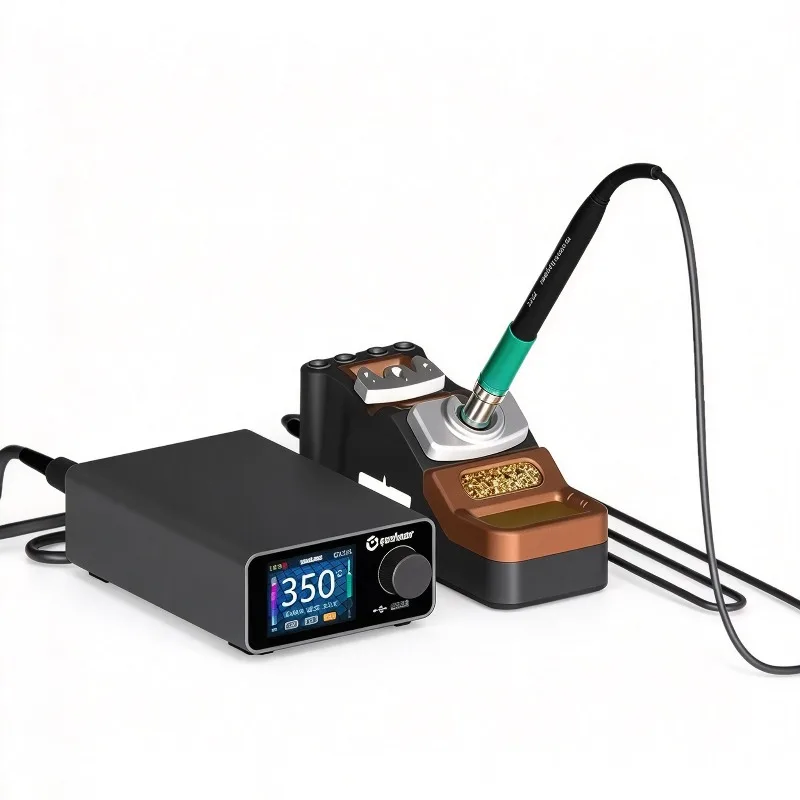 For GEEBOON TC22 240W Station Kit With SDC02 Stand + T245/T210 Handle + C245/C210 Soldering Iron Tip